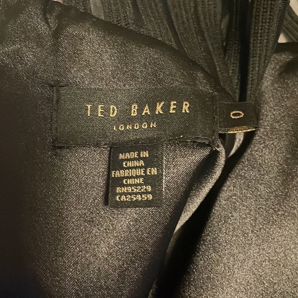 Ted Baker Eleese Mesh Detail Skater Dress - Picture 10 of 11